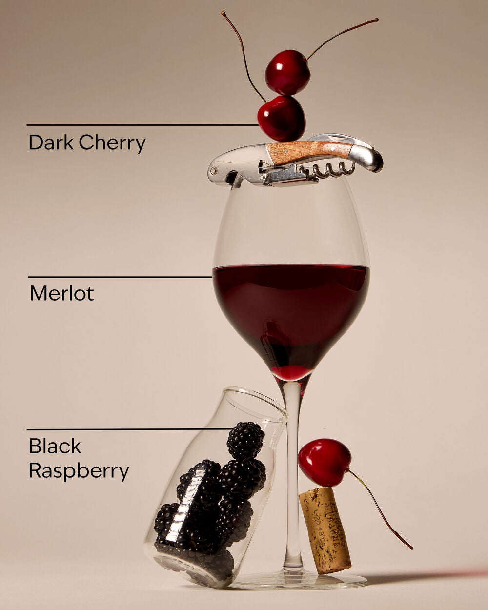 Black Cherry Merlot 3-Wick Candle - Image 3