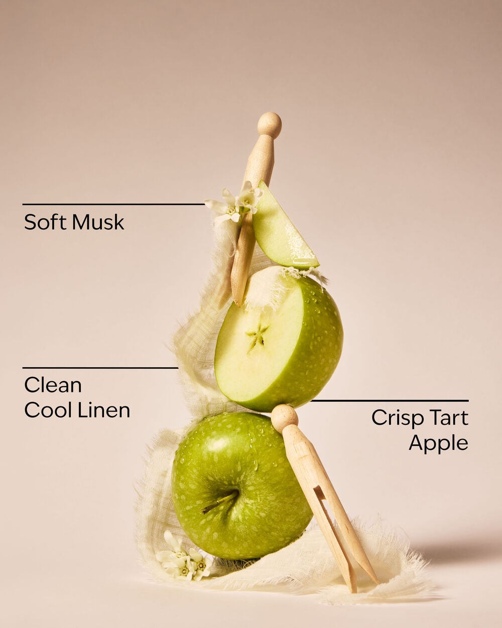 Sun-Drenched Linen 3-Wick Candle - Image 3